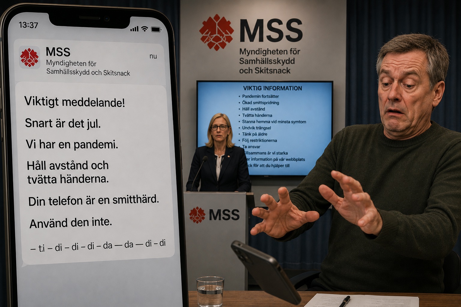 Myndigheten för Samhällsskydd och Skitsnack