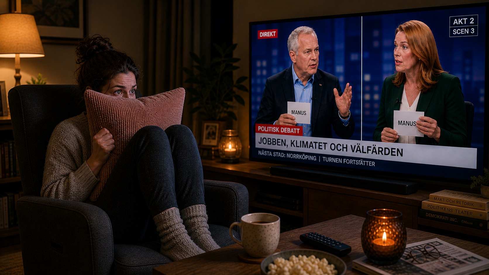 Fyra skämskuddar och en fjantmössa